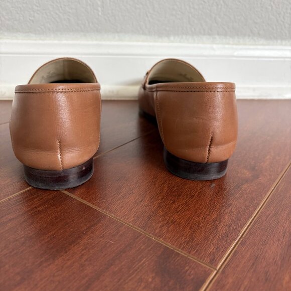 Sam Edelman Lorraine Bit Loafer Size 9 in Saddle Leather - Picture 3 of 4